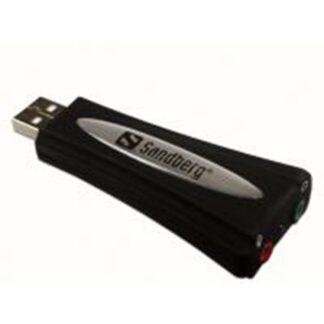 USB to Sound Link External Sound Card, Black