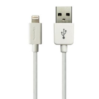 USB||Lightning Sync/Charge Cable, White (1m)