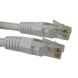 SAVER Network Cat 6 Cable, White (2m)
