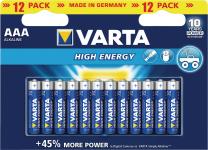 Alkaline Batteri Aaa 1.5 V High Energy 12-Pack