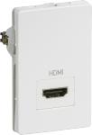 LK FUGA® HDMI Udtag T3 standard 1.4, 1,5 modul hvid