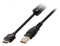 Usb 2.0-Kabel USB A Han - Canon 12-Pin Han 2.00 m Sort