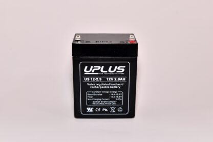 Uplus 12 volt 2,9 Ah. batteri (AGM)