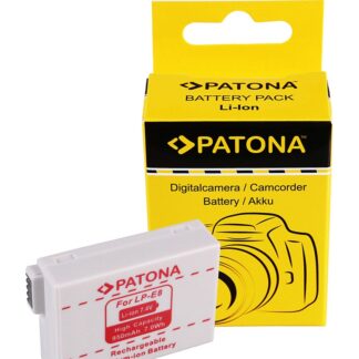 PATONA Battery Canon LP-E8 LPE8 EOS 550D EOS 600D EOS 550-D EOS 600-D