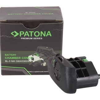 PATONA Battery Cover BL-5 f. Nikon D800 D800E in battery grip MB-D12 MB-D18