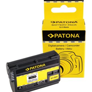 PATONA Battery EN-EL15 ENEL15 f. NIKON V1 D7000 D800 D800 Z6 Z7 100% DECODED