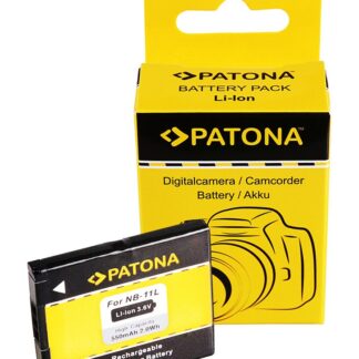 PATONA Battery f. Canon NB11L IXUS 125HS 240HS Powershot A1200 NB-11L