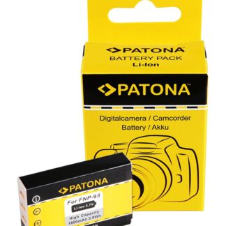 PATONA Battery f. Fuji-Film Finepix F30 F31 F31fd Real 3D W1 Fuji NP-95