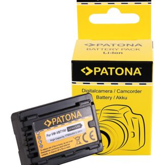 PATONA Battery f. Panasonic VW-VBT190 HC-VX870 VX878 VX989 VXF999