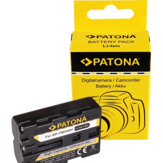 PATONA Battery f. Sony NP-FM500H NP-FM500, A900 A700 A300 A200