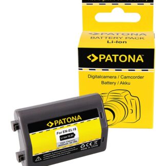 PATONA Battery for Nikon D4 D4S D5 D810 EN-EL18 ENEL18 *Samsung A-Zellen 2600mAh*||
