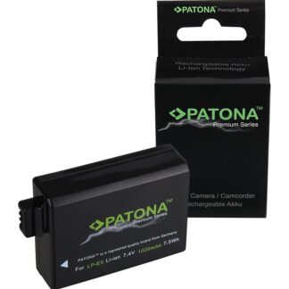 PATONA Premium AKKU f. CANON LP-E5 LPE5 EOS 450D 500D 1000D
