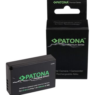 PATONA Premium Battery f. Canon EOS M50 EOS-M50 LP-E12