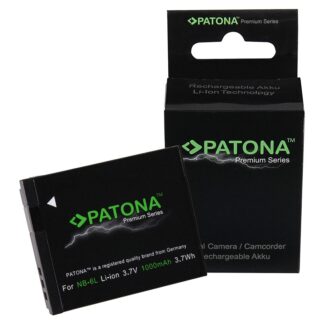 PATONA Premium Battery f. Canon NB-6L NB6L PowerShot SX240 SX500 S120