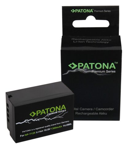 PATONA Premium Battery f. Fuji NP-T125 NPT-125 GFX-50S GFX50S GFX-100 GFX100 Fujifilm