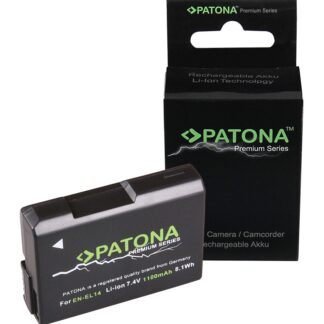 PATONA Premium Battery f. Nikon EN-EL14 Coolpix P7800 P7700 P7000 D5300