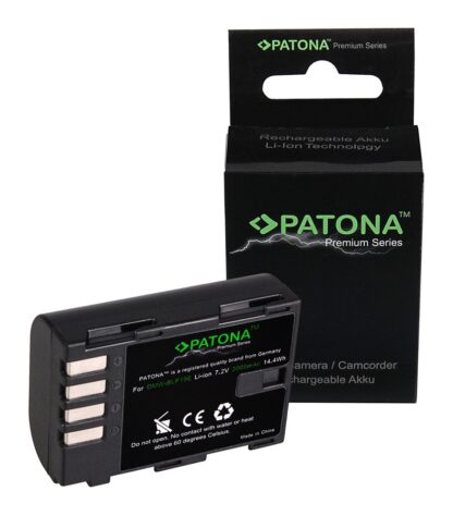 PATONA Premium Battery f. Panasonic Lumix DMC-GH3 GH3A GH4 DMW-BLF19