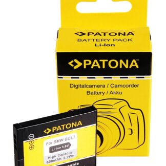 PATONA battery f. Panasonic DMW-BCL7E SZ9 SZ3 XS1 FS50 FH50 F5 BCL7