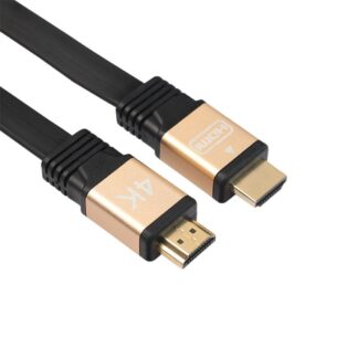 HDMI til HDMI kabel - 4K HD 18Gbps - Guldbelagte connector - 1M