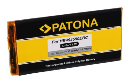 PATONA Battery f. Huawei Ascend G620, G620s, G620S-L02, G620S-L03, G628, G628-TL00, HB494590EBC