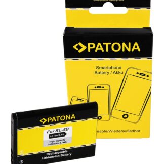 PATONA Battery f. Nokia BL-5B Nokia 3220 3230 2366I 5070 5140 5200 5300