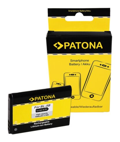 PATONA Battery f. Nokia BL-5B Nokia 3220 3230 2366I 5070 5140 5200 5300
