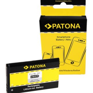 PATONA Battery f. Nokia BL-5c 100 101 109 112 113 1100 1101 1110 1112