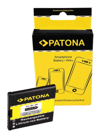 PATONA Battery f. Nokia BL5K 701 C7 C7-00 N85 N86-8MP N86-8MP Oro X7-00