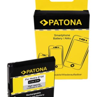 PATONA Battery f. Nokia BP-6MT E51 Nokia N81 N81-8GB N82 6720 classic