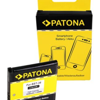 PATONA Battery f. Sony Ericsson BST-38 C510 C902 C905 Jalou (F100i) K770i K850i