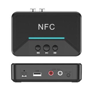 NFC - Bluetooth modtager / 2xRCA Output - Sort