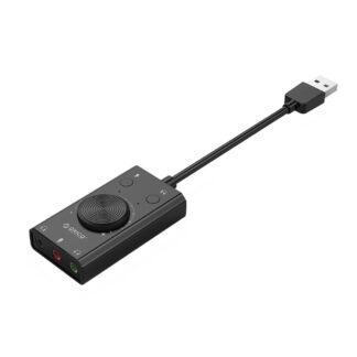 ORICO SC2 multifunktionel USB 2.0 lydkort adapter - 3 x 3.5mm porte
