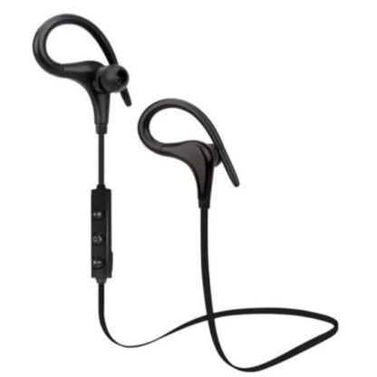 Sports EARHOOK Bluetooth Høretelefoner m/mikrofon - Sort