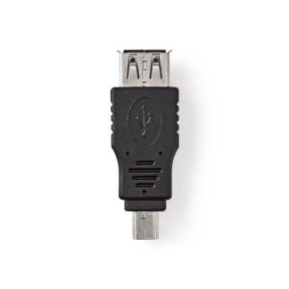 USB 2.0 adapter - USB-A hun / USB Mini-B han