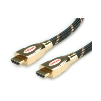 Roline 2.0 High Speed HDMI kabel med Ethernet 4K/60Hz Ultra HD - 2 m