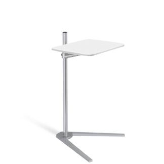 WERGON - Willow Lounge - Laptop / Tablet / Monitor - Justerbar stand med bord - H:30-90cm - Hvid