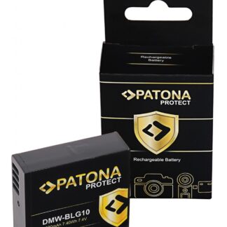 PATONA PROTECT Battery f. Panasonic DMW-BLG10 DMW-BLE9 DMC-GF3 DMC-LX85 DMC-LX100