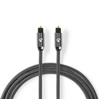 Optisk toslink Digital kabel - Metalgrå - 2 m