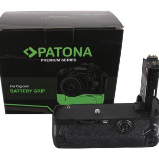 PATONA Premium Battery Grip f. Canon EOS 5D Mark III 5DS 5DSR BG-E11H f. 2 x LP-E6 batteries incl. IR wireless control