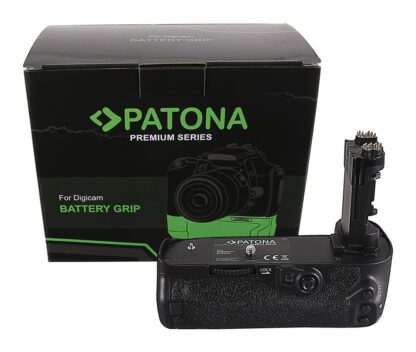 PATONA Premium Battery Grip f. Canon EOS 5D Mark IV BG-E20RC f. 2 x LP-E6N batteries incl. IR wireless control