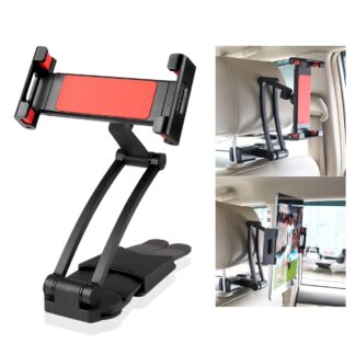 iPad / Tablet nakkestøtte holder til Bilen Justerbar 16-26 cm - 360 grader roterbar