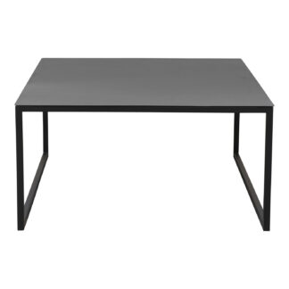 SPINDER DESIGN Mall sofabord, rektangulært - sort pulverlakeret stål (59x59)