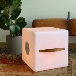 The.Cube - LED multicolor Lampe med indbygget Bluetooth Højttaler