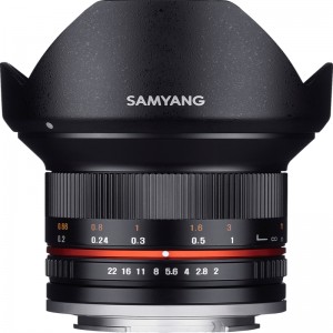 Samyang 12mm f/2.0 NCS CS Sony E (Black) - Kamera objektiv