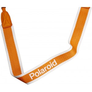 Polaroid Camera Strap Flat Orange Stripe - Rem
