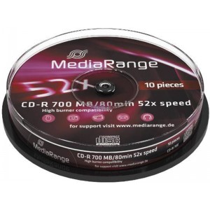 MediaRange CD-R 10 Spindel