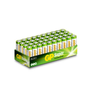 40 stk. GP AA Super Alkaline batterier