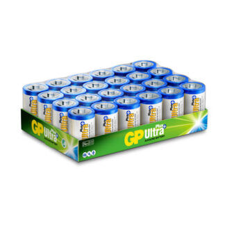 GP Ultra Plus Alkaline D batteri, 13AUP/LR20, 24 stk.