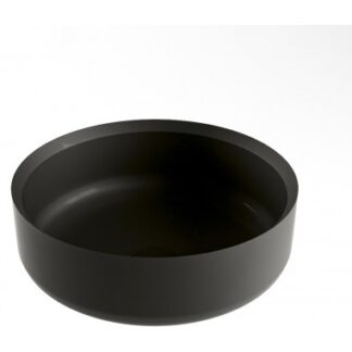 COSS håndvask Ø36 cm Solid surface - Sort