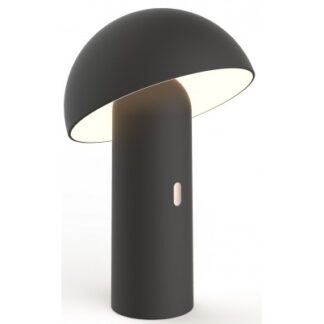 Enoki trådløs udendørs bordlampe Ø25,5 cm - Sort